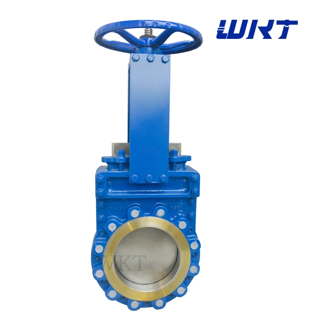 China Gate Valve Cast Steel WCB DN300 PN16 LUG END Knife Gate Valve ...