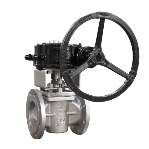 TOP MOUNTED SOFT-SEALING PLUG VALVE