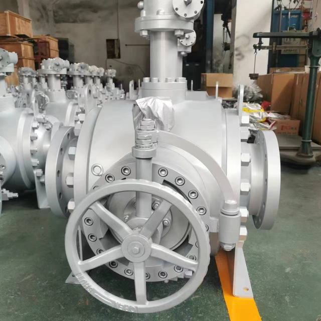 THREE WAYS BALL VALVE