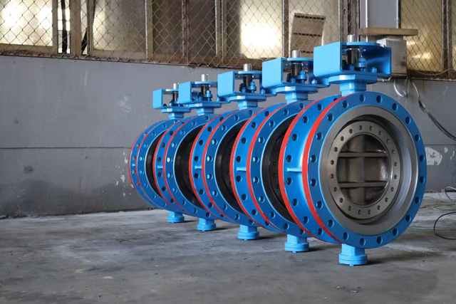 DOUBLE ECCENTRIC BUTTERFLY VALVE