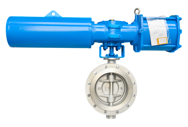 Hard-Seated Triple Eccentric Flanged Butterfly Valve